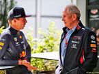 Макс Ферстаппен и Хельмут Марко