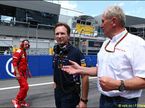 Руководитель Red Bull Racing Кристиан Хорнер и Хельмут Марко