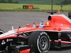 Тио Эллинас за рулем Marussia MR02