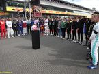 Минута молчания перед стартом Гран При Бельгии