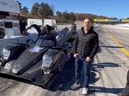 Фелипе Масса у спортпрототипа комады Riley на тестах, кадр из видео из социальных сетей