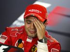 Фелипе Масса на пресс-конференции после Гран При Бразилии 2008 года, фото XPB