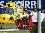 С трассы Фелипе Масса был доставлен в военный госпитал AEK