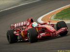 Фелипе Масса за рулем Ferrari F2007 во Фьорано