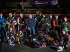 Макс Ферстаппен и участники соревнований Red Bull kart Fight