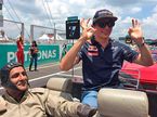 Макс Ферстаппен на параде пилотов в Малайзии
