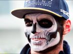 Макс Ферстаппен в четверг был загримирован к мексиканскому Дню мертвых