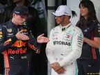 Макс Ферстаппен и Льюис Хэмилтон