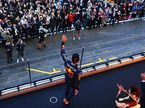 Макс Ферстаппен на подиуме в Сузуке, фото пресс-службы Red Bull
