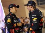 Серхио Перес и Макс Ферстаппен после финиша Гран При Бахрейна, фото XPB