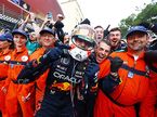 Макс Ферстаппен радуется своей второй победе в Монако, фото пресс-службы Red Bull Racing