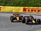 Борьба Ландо Норриса и Макса Ферстаппена