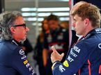 Макс Ферстаппен и Лоран Мекис, новый руководитель Red Bull Racing, фото XPB
