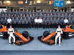 McLaren – групповая фотография в конце сезона
