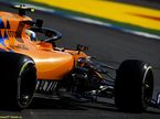 Ландо Норрис за рулём McLaren MCL34