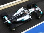 Льюис Хэмилтон за рулем Mercedes F1 W08 EQ Power+