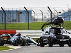 Один из эпизодов съёмочного дня Mercedes в Сильверстоуне