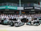 Фотосессия Mercedes GP