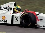 Айртон Сенна за рулём McLaren, 1993 год