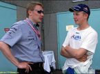 Мика Хаккинен и Кими Райкконен на Гран При Канады 2001 года