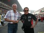 Джанкарло Минарди (справа) и Дитрих Матешиц на Гран При Китая 2005 года