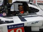 Хуан Пабло Монтойя в кокпите Porsche 919 Hybrid