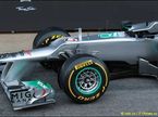 Носовой обтекатель на Mercedes F1 W03