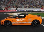 Tesla Roadster, на которой на Гонке чемпионов ездил Михаэль Шумахер, фото пресс-службы ROC