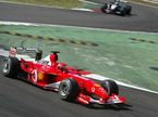 Михаэль Шумахер за рулём Ferrari F2003-GA на тестах в Монце, 2003 год, фото XPB
