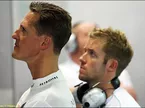 Михаэль Шумахер и Сэм Бёрд