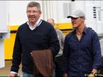 Росс Браун и Михаэль Шумахер