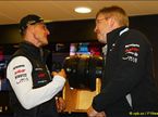 Михаэль Шумахер с руководителем Mercedes GP Россом Брауном