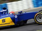 Фелипе Наср за рулём Sauber C34 на тестах в Хересе