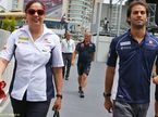Фелипе Наср и Мониша Кальтенборн, руководитель Sauber