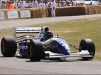 Эдриан Ньюи за рулём Williams-Renault FW16