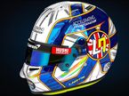 Раскраска шлема Ландо Норриса для Гран При 70-летия