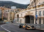 Ларндо Норрис за рулём McLaren на трассе Гран При Монако