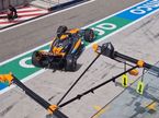 Ландо Норрис, кадр из видео McLaren