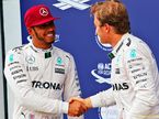 Льюис Хэмилтон и Нико Росберг после квалификации в Канаде