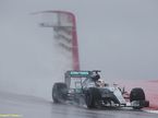 Льюис Хэмилтон на трассе в Остине, 2015 год
