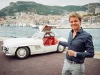 Нико Росберг демонстрирует свой любимый автомобиль, Mercedes 300SL Gullwing