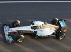 Нико Росберг за рулем Mercedes MGP W02 на тестах в Хересе