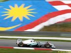 Нико Росберг на свободных заездах Гран При Малайзии