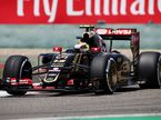 Гран При Китая. Пастор Мальдонадо в кокпите Lotus E23