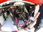 Гран При Испании. Боксы Lotus F1 Team