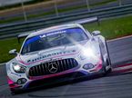 Mercedes AMG GT3 команды Capital Racing Team на трассе Moscow Raceway