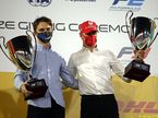 Оскар Пиастри и Мик Шумахер на церемонии награждения FIA, 2020 год