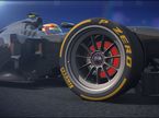 Графическое изображение 18-дюймовых колёс на машине Формулы 1