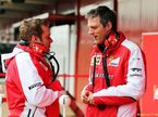 Дэйв Гринвуд и Джеймс Эллисон, технический директор Ferrari