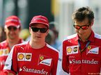 Кими Райкконен и Массимо Ривола, спортивный директор команды Ferrari